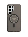Kup Guess Glitter Circle Logo clasic MagSafe Samsung Galaxy S25 Ultra negru - GUE4311 - {ean13} - Sklep Home Screen