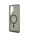 Kup Guess Glitter Circle Logo clasic MagSafe Samsung Galaxy S25 Ultra negru - GUE4311 - {ean13} - Sklep Home Screen