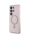 Buy Guess Glitter Circle Classic Logo MagSafe Samsung Galaxy S25 Ultra pink - GUE4312 - {ean13} - Home Screen Store Europe