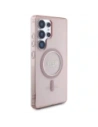 Buy Guess Glitter Circle Classic Logo MagSafe Samsung Galaxy S25 Ultra pink - GUE4312 - {ean13} - Home Screen Store Europe
