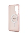 Kup Guess Glitter Circle Classic Logo MagSafe Samsung Galaxy S25 Ultra roz - GUE4312 - {ean13} - Sklep Home Screen