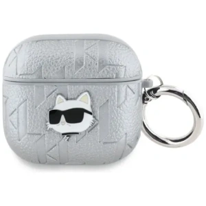 Kup Karl Lagerfeld Monogram Choupette Kopf Apple AirPods 4 Silber - KLD21904 - {ean13} - Sklep Home Screen