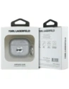 Kup Karl Lagerfeld Monogram Choupette Head Apple AirPods 4 argintii - KLD21904 - {ean13} - Sklep Home Screen