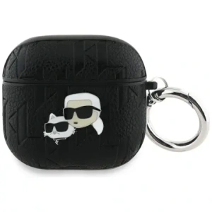 Kup Etui Karl Lagerfeld Monogram Karl & Choupette Head do Apple AirPods 4 czarny - KLD21905 - {ean13} - Sklep Home Screen
