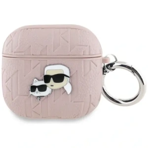 Kup Etui Karl Lagerfeld Monogram Karl & Choupette Head do Apple AirPods 4 różowy - KLD21906 - {ean13} - Sklep Home Screen