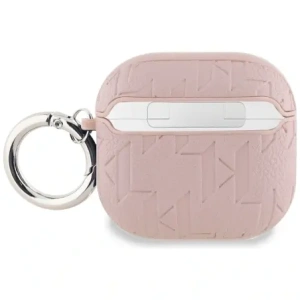 Kup Karl Lagerfeld Monogram Karl & Choupette Kopf Apple AirPods 4 pink - KLD21906 - {ean13} - Sklep Home Screen