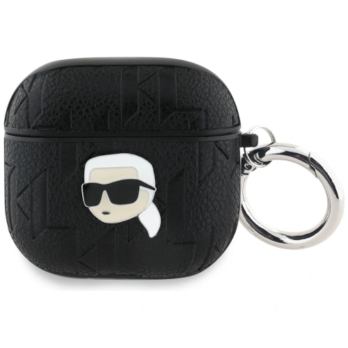 Kup Etui Karl Lagerfeld Monogram Karl Head do Apple AirPods 4 černé - KLD21908 - {ean13} - Sklep Home Screen