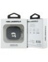 Buy Karl Lagerfeld Monogram Karl Head Apple AirPods 4 black - KLD21908 - {ean13} - Home Screen Store Europe