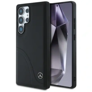 Kup Mercedes Piele Cusături Curbe Samsung Galaxy S25 Ultra negru - MRS306 - {ean13} - Sklep Home Screen