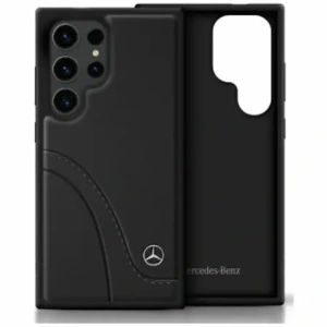 Kup Mercedes Piele Cusături Curbe Samsung Galaxy S25 Ultra negru - MRS306 - {ean13} - Sklep Home Screen