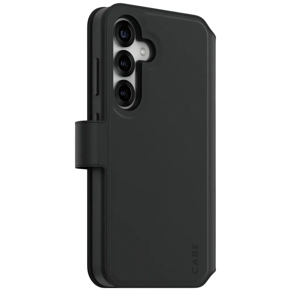 Etui CARE by PanzerGlass Feature Tango 2w1 Wallet do Samsung Galaxy S25 czarny