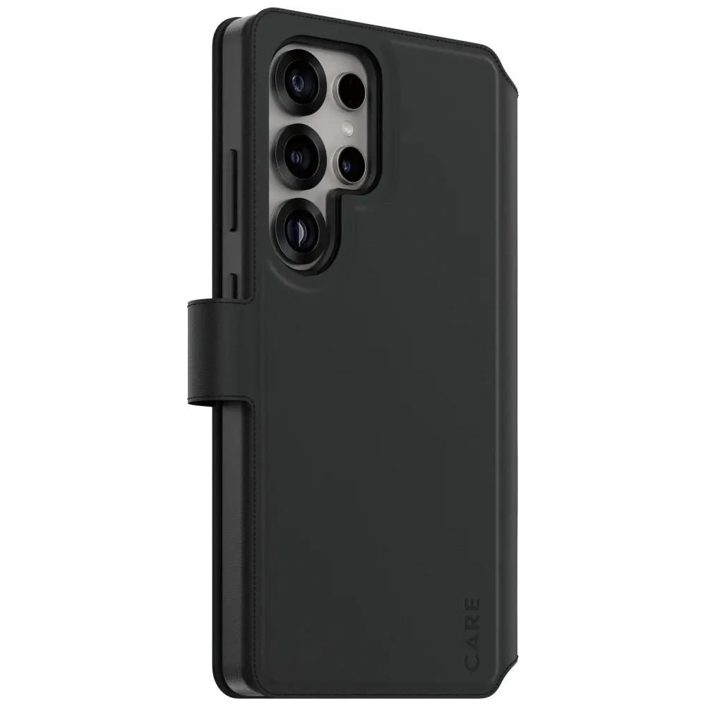 Etui CARE by PanzerGlass Feature Tango 2w1 Wallet do Samsung Galaxy S25 Ultra czarny