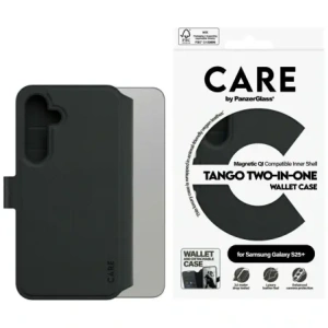 Kup Etui CARE od PanzerGlass Funkce Tango 2w1 Peněženka pro Samsung Galaxy S25+ Plus černé - PZG841 - {ean13} - Sklep Home Screen