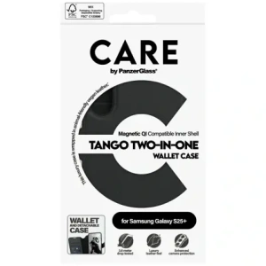 Kup CARE by PanzerGlass Feature Tango 2w1 Wallet Samsung Galaxy S25+ Plus fekete - PZG841 - {ean13} - Sklep Home Screen