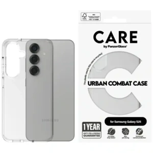 Kup Etui CARE by PanzerGlass Flagship Urban Combat do Samsung Galaxy S25 przezroczysty - PZG842 - {ean13} - Sklep Home Screen