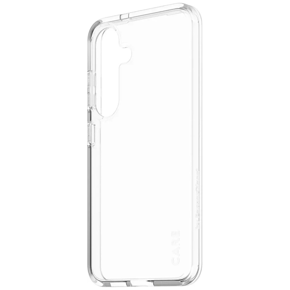 Etui CARE by PanzerGlass Flagship Urban Combat do Samsung Galaxy S25 przezroczysty