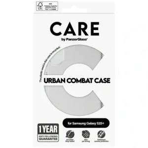 Kup Etui CARE od PanzerGlass Flagship Urban Combat pro Samsung Galaxy S25+ Plus průhledný - PZG843 - {ean13} - Sklep Home Screen