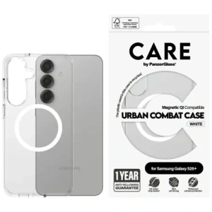 Kup Etui CARE od PanzerGlass Flagship Urban Combat White QI pro Samsung Galaxy S25+ Plus průhledné - PZG846 - {ean13} - Sklep Home Screen
