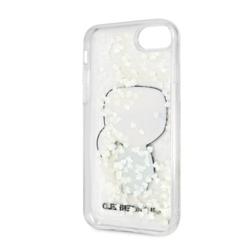 Buy Karl Lagerfeld KLHCI8GLGIRKL Apple iPhone SE 2022/SE 2020/8/7 hardcase Ikonik Glitter Glow in the dark - KLD258 - {ean13} - Home Screen Store Europe
