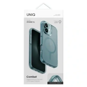 Kup Etui UNIQ Combat Apple iPhone 16 MagClick Charging zelený/teal green - UNIQ1465 - {ean13} - Sklep Home Screen