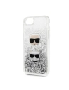 Kup Etui Karl Lagerfeld KLHCI8KCGLSL Apple iPhone SE 2022/SE 2020/8/7 hardcase argintiu/silver Glitter Karl&Choupette - KLD259SLV - {ean13} - Sklep Home Screen