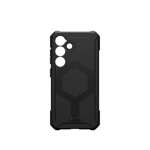 Kup UAG Urban Armor Gear Essential Armor Magnet Samsung Galaxy S25 5G mit integriertem magnetischem Modul (schwarz) - UAG1514 - {ean13} - Sklep Home Screen
