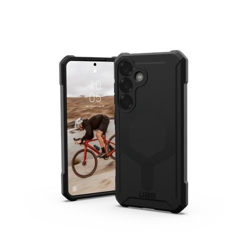Kup UAG Urban Armor Gear Essential Armor Magnet Samsung Galaxy S25 5G mit integriertem magnetischem Modul (schwarz) - UAG1514 - {ean13} - Sklep Home Screen