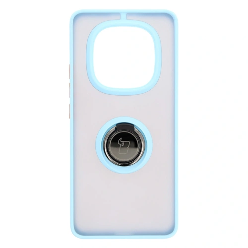Kup Bizon Case Hybrid Ring Xiaomi Redmi Note 14 Pro 5G / Poco X7 füstös világoskék kerettel - BIZ8491 - {ean13} - Sklep Home Screen