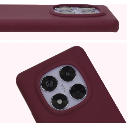 Kup Bizon Soft Case Xiaomi Redmi Note 14 Pro 5G / Poco X7 sötétlila - BIZ8492 - {ean13} - Sklep Home Screen