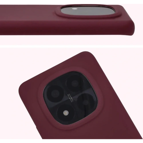Kup Bizon Soft Case Xiaomi Redmi Note 14 Pro Plus 5G dunkel lila - BIZ8493 - {ean13} - Sklep Home Screen