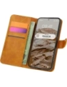 Etui z klapką Bizon Case Pocket do Xiaomi 15 brązowe