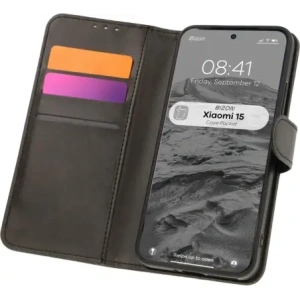 Kup Etui z klapką Bizon Case Pocket do Xiaomi 15 czarne - BIZ8506 - {ean13} - Sklep Home Screen
