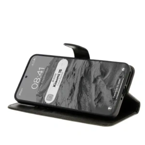 Kup Etui z klapką Bizon Case Pocket do Xiaomi 15 czarne - BIZ8506 - {ean13} - Sklep Home Screen
