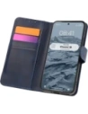 Etui s klopou Bizon Case Pocket do Xiaomi 15 tmavě modré