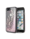 Etui Karl Lagerfeld KLHCI8TRKSRG Apple iPhone SE 2022/SE 2020/8/7 rózsaszín-arany/rose gold Glitter Signature