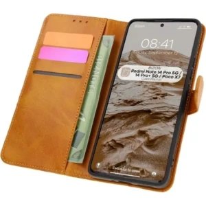 Kup Bizon Case Pocket Xiaomi Redmi Note 14 Pro 5G / Poco X7 maro - BIZ8511 - {ean13} - Sklep Home Screen