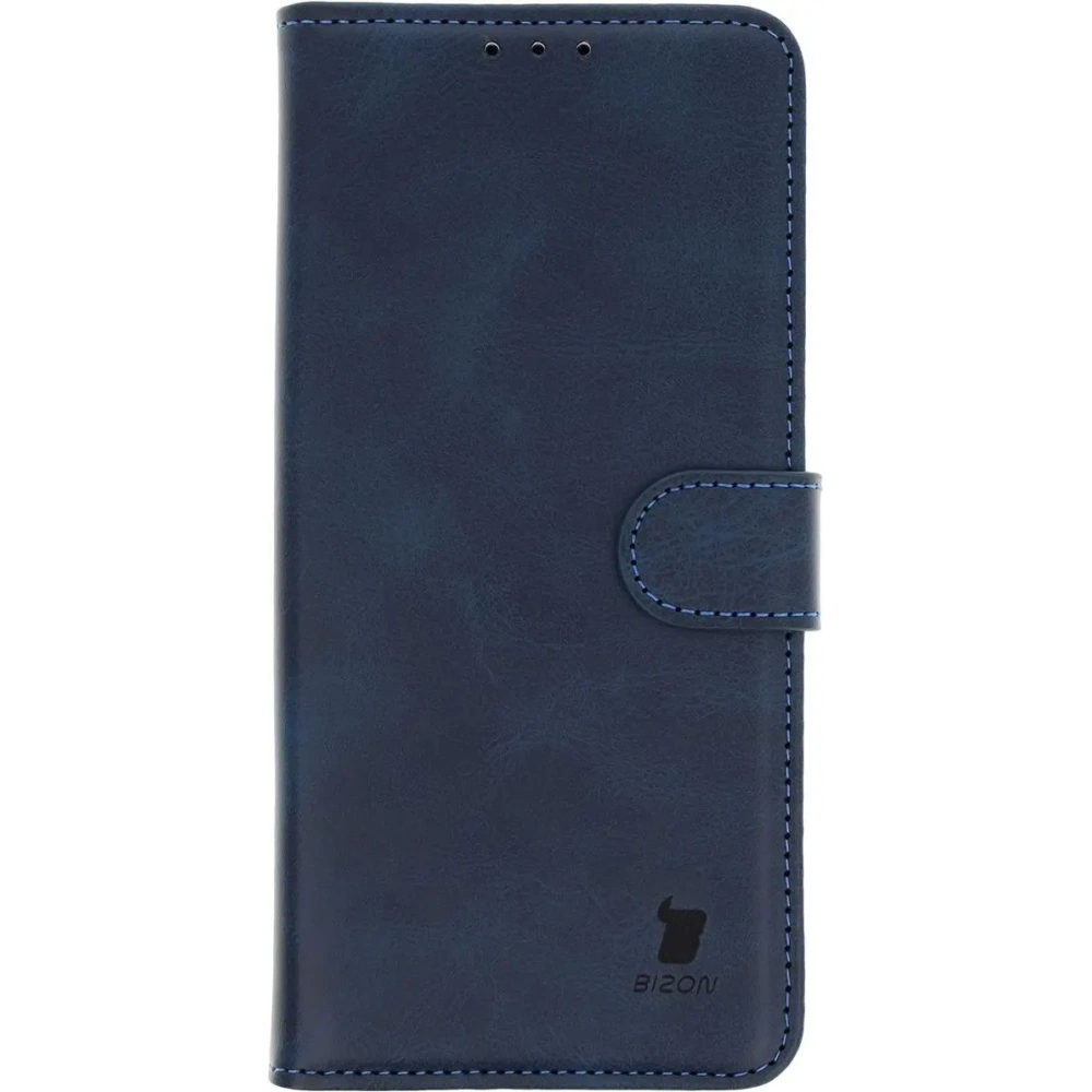 Etui z klapką Bizon Case Pocket do Xiaomi Redmi Note 14 Pro 5G / Poco X7 granatowe