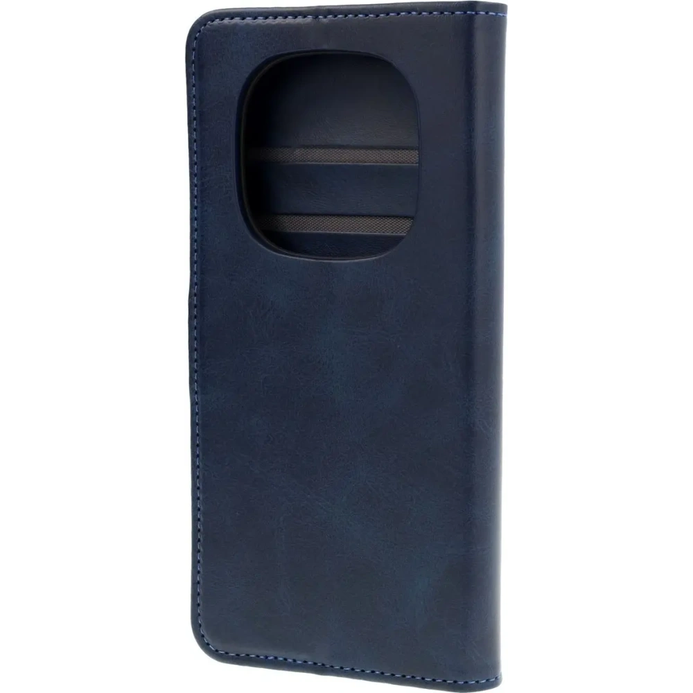 Etui z klapką Bizon Case Pocket do Xiaomi Redmi Note 14 Pro 5G / Poco X7 granatowe