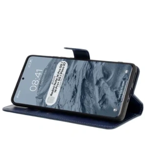 Kup Bizon Case Pocket Xiaomi Redmi Note 14 Pro 5G / Poco X7 albastru marin - BIZ8513 - {ean13} - Sklep Home Screen