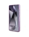 Buy Guess Glitter Flowers Triangle Buttons MagSafe Samsung Galaxy S25 Ultra purple - GUE4317 - {ean13} - Home Screen Store Europe