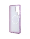 Buy Guess Glitter Flowers Triangle Buttons MagSafe Samsung Galaxy S25 Ultra purple - GUE4317 - {ean13} - Home Screen Store Europe