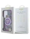 Kup Etui Guess Glitter Flowers Triangle Buttons MagSafe do Samsung Galaxy S25 Ultra fialový - GUE4317 - {ean13} - Sklep Home Screen