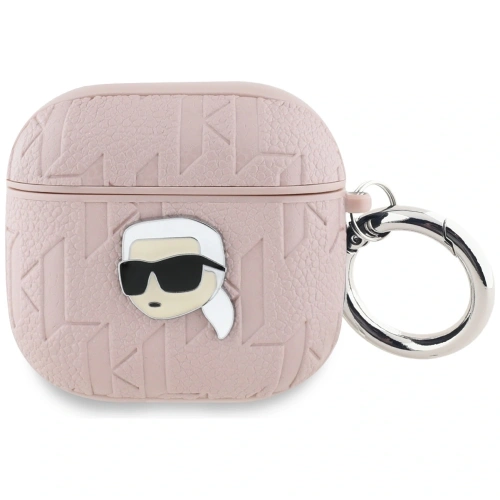 Kup Etui Karl Lagerfeld Monogram Karl Head do Apple AirPods 4 růžové - KLD21909 - {ean13} - Sklep Home Screen