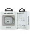 Kup Etui Karl Lagerfeld Monogram Karl Head do Apple AirPods 4 srebrny - KLD21910 - {ean13} - Sklep Home Screen
