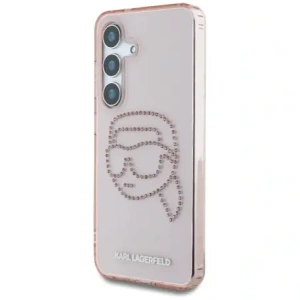 Buy Karl Lagerfeld Rhinestones K. Head Logo Samsung Galaxy S25 pink - KLD21911 - {ean13} - Home Screen Store Europe