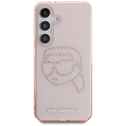 Kup Etui Karl Lagerfeld Rhinestones K. Head Logo do Samsung Galaxy S25 růžové - KLD21911 - {ean13} - Sklep Home Screen
