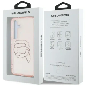 Kup Karl Lagerfeld Strass K. Kopf Logo Samsung Galaxy S25 pink - KLD21911 - {ean13} - Sklep Home Screen