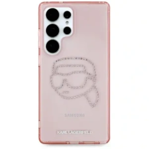 Kup Etui Karl Lagerfeld Rhinestones K. Head Logo do Samsung Galaxy S25 Ultra růžový - KLD21912 - {ean13} - Sklep Home Screen
