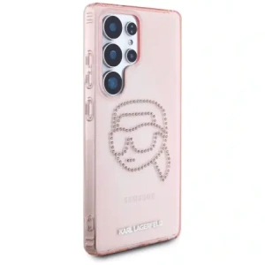 Kup Etui Karl Lagerfeld Rhinestones K. Head Logo do Samsung Galaxy S25 Ultra růžový - KLD21912 - {ean13} - Sklep Home Screen