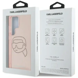 Kup Karl Lagerfeld Rhinestones K. Head Logo Samsung Galaxy S25 Ultra roz - KLD21912 - {ean13} - Sklep Home Screen